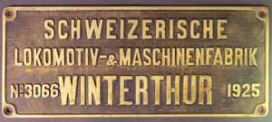 SLM 3066, 1925, Messingguss mit Rand, von Ae/10269