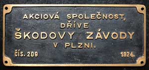 Skoda 209, 1924, CFR