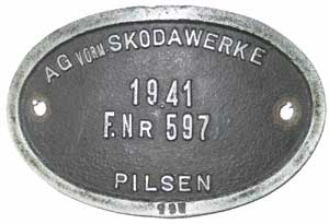 Skodawerke Pilsen 597, 1941