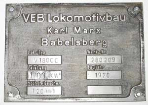 VEB Karl-Marx, Babelsberg, Riffelgrund mit Rand