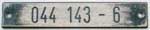 DB, 044 143-6 Kunstharz-Schichtpressstoff, graviert