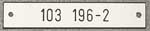 DB, Innenschild 103 196-2
