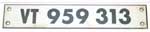 DB, Innenschild DB VT959 313