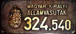 Ungarn MAV 324,540 Aluguss