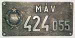 Ungarn, MAV 424.055, Aluguss (GAl)