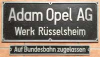 Privatlok der Adam Opel-AG, Rüsselsheim