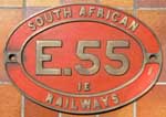 Süd-Afrika, SAR E.55 IE, von Elektrolok