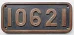 Schweiz, Lokschild der SBB: Nr. 10621, Messingguss groß, ohne Rand (GMsG). BxH = 570 mm x 229 mm. Das Schild ist von einer Elektrolok Ae 3/6 I.