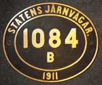 Schweden, SJ B 1084, Messingguss