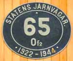 Schweden, SJ Of2 65