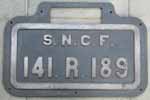 Frankreich, SNCF 141.R.189 Stahlblech