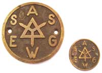 AEG-SSW, groß und klein, aus E91, Messingguss