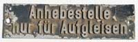 Anhabestelle nur für Aufgleisen