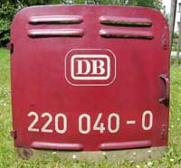 DB, 220 040-0, Motorhaube