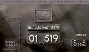 DRo, 01 519, Umbau aus  01 186, 04. Juli  1967,  © Karl Friedrich Seitz, Schorndorf